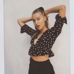 Realisation Par Cher Top in Polka Dot